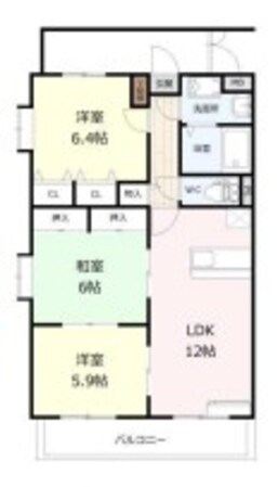 マンションＴ＆Ｓ・の物件間取画像